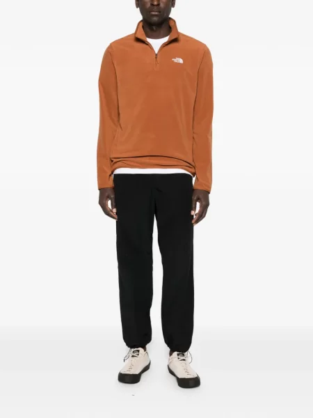 Lung hanorac cu fermoar The North Face maro