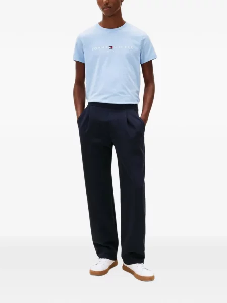 Tricou Tommy Hilfiger cu imagine albastru
