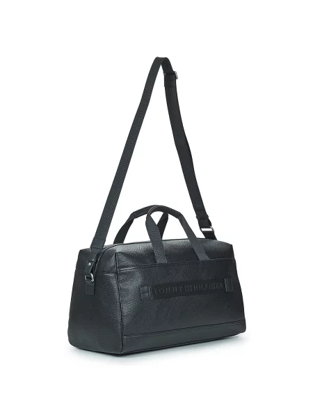 Taška Tommy Hilfiger TH CENTRAL DUFFLE černá