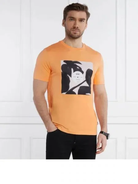 BOSS BLACK Tricou TIburt negru