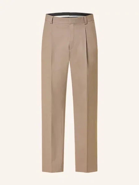 Hugo Oblekové Kalhoty Tony Modern Fit light/pastel brown hnědé