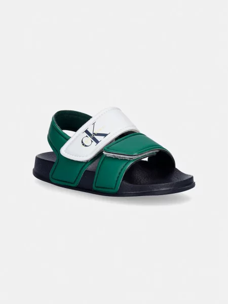 Calvin Klein Jeans sandale za djecu zelena