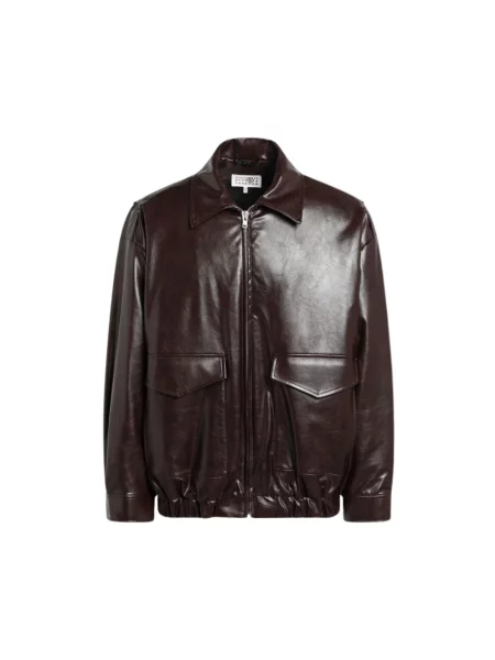 Kurtka bomber Mm6 Maison Margiela czerwony