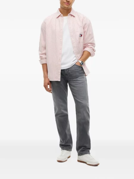 Blugi drepți Tommy Hilfiger Ryan gri