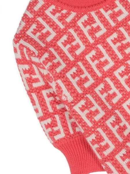 Dětské top Fendi růžový