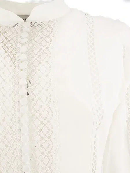 Lung rochie maxi Ermanno Scervino alb