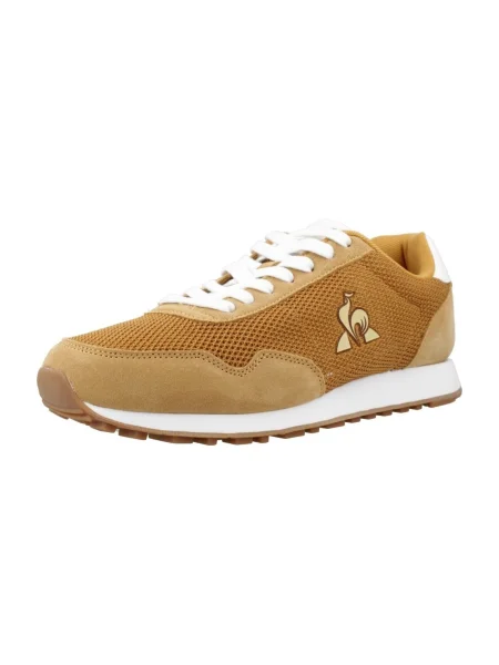 Pantofi Le Coq Sportif plasă maro