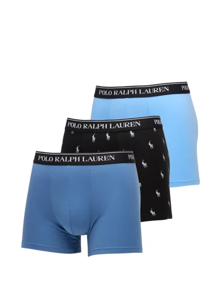 Boxeri Polo Ralph Lauren cu autograf albastru