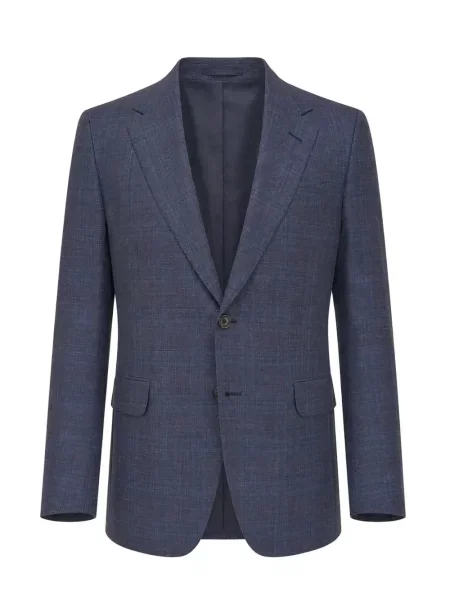 Pledas švarkas Zegna mėlyna