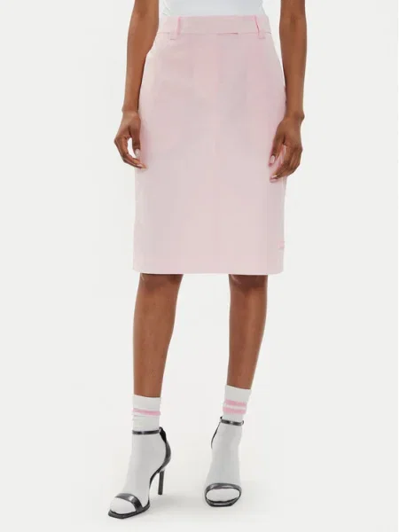 Midi sukňa Davina ružová
