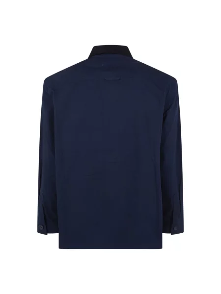 Kurtka koszulowa Barbour casual niebieska