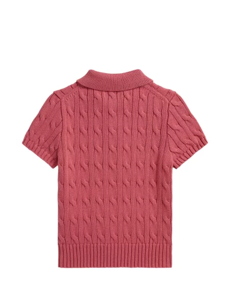 Koszulka polo dziecięca Polo Ralph Lauren czerwona