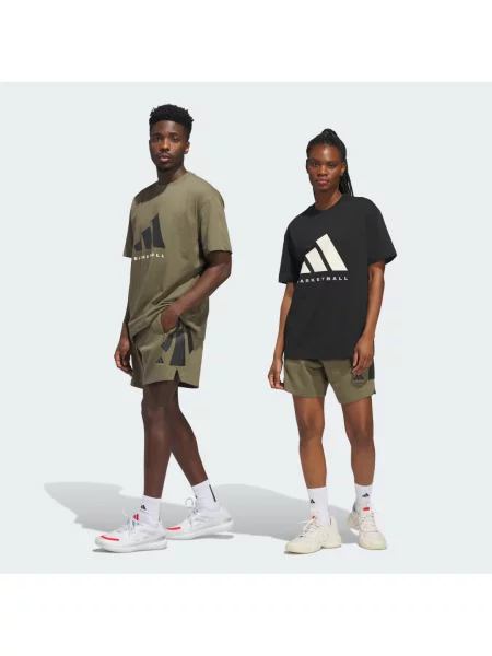 Szorty Adidas do koszykówki oliwkowe