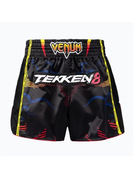 Tréninkové šortky Venum x TEKKEN 8 Yoshimitsu Muay Thai black/orange černé