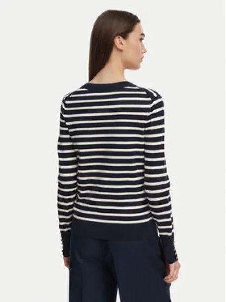 TOMMY HILFIGER Pulover plava bijela