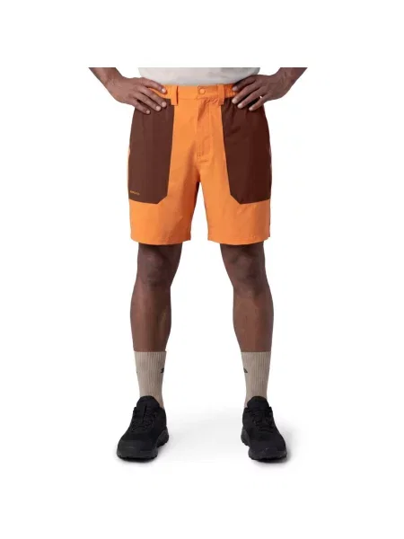 Wodoodporne spodenki trekkingowe Siroko Range Orange pomarańczowe