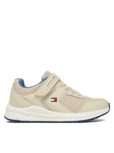 Sneakersy Tommy Hilfiger beżowe
