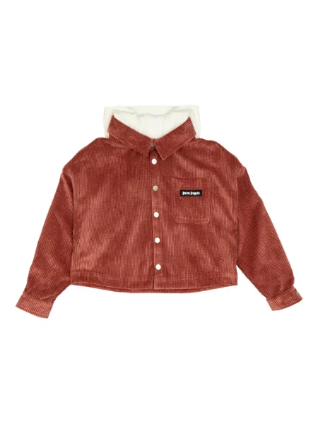 Kurtka dziecięca Palm Angels brązowa