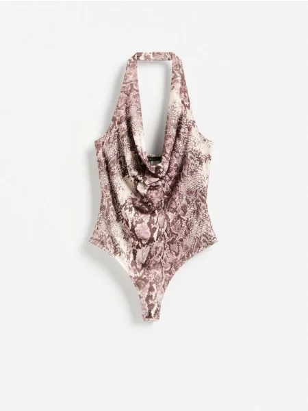 Reserved Body cu imprimeu animalier multicolor