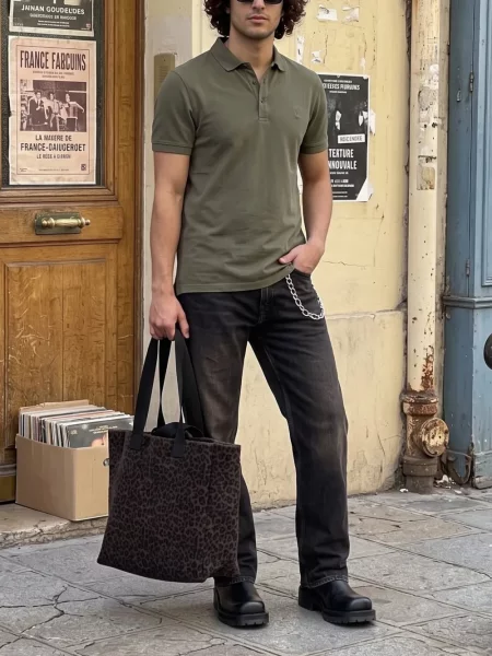 Polokošeľa Allsaints zelená