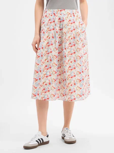 Marie Lund Letnia spódnica o linii A Kobiety wielokolorowy 34