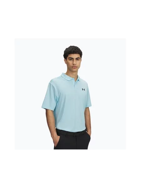 Футболка поло Under Armour Matchplay Polo stream/black чорна