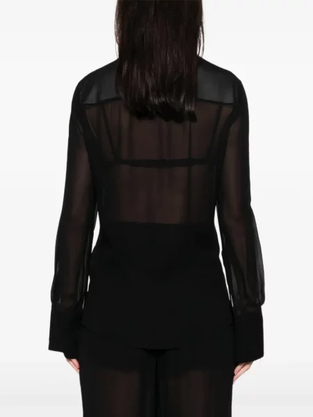 Cămașă Simona Corsellini cu mărgele negru