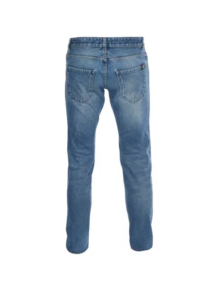 Blugi drepți Philipp Plein albastru