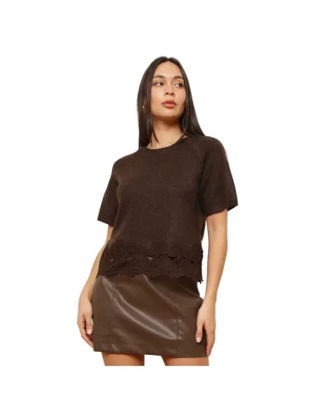 Pulover La Modeuse maro