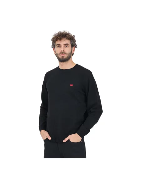 Levi's sweter wełniany lekki czarny