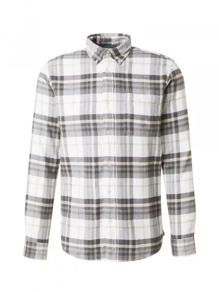 JACK & JONES Cămașă JPRBLUNORRIS bej / gri alb