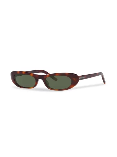 Saulės akiniai Saint Laurent Eyewear žalia