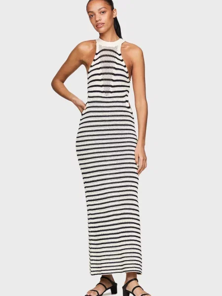 Смугаста сукня міді Tommy Hilfiger