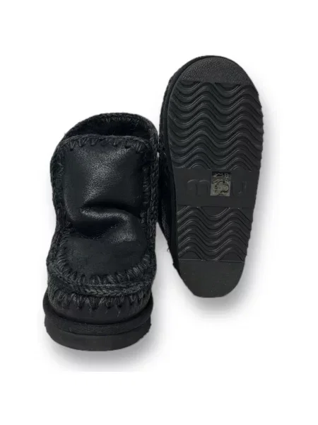 Pantofi Mou din piele negru