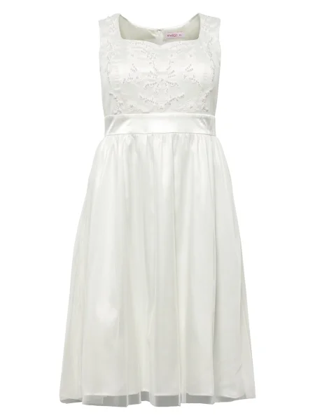 SHEEGO Rochie de cocktail murdar alb