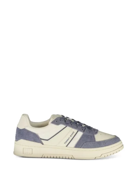 Sneakerși Tommy Jeans din piele de căprioară