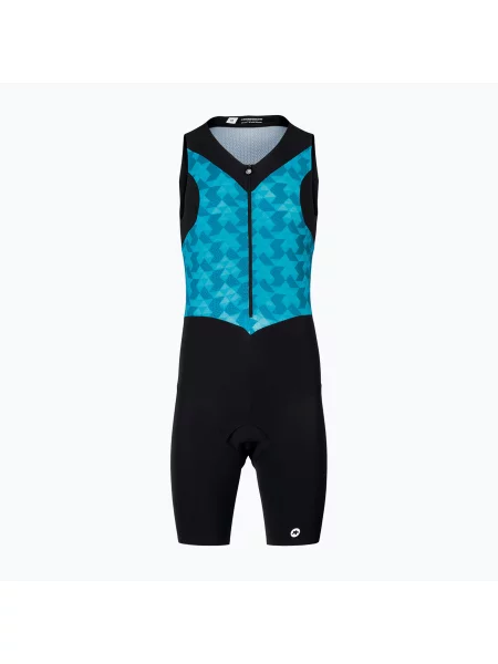 Мъжки костюм за триатлон ASSOS Triator NS blue синьо