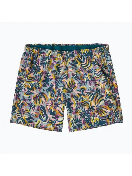 Patagonia Baggies pantaloni scurți pentru femei 5" wild botanist/tidal teal turcoaz