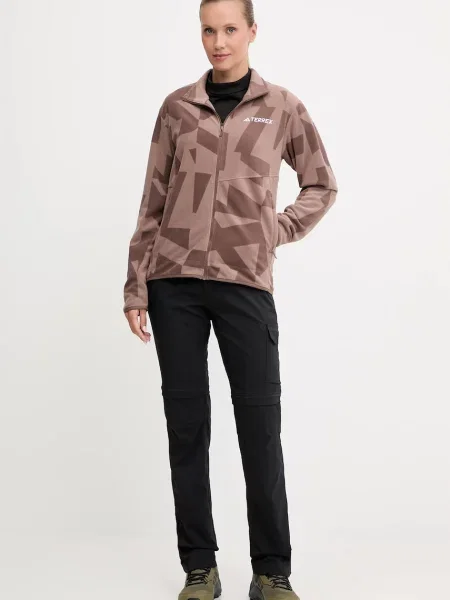 Спортивна кофта adidas TERREX Multi візерунок коричневий