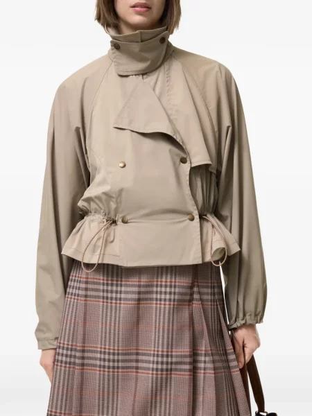Geacă Burberry cu glugă stretch