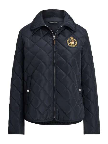 LAUREN RALPH LAUREN Geacă Bleumarin Straight Fit alb