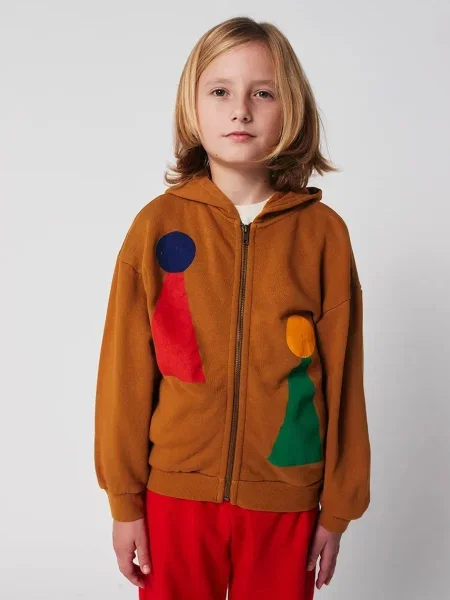 Bobo Choses Dětská mikina Chess Pawn hnědá