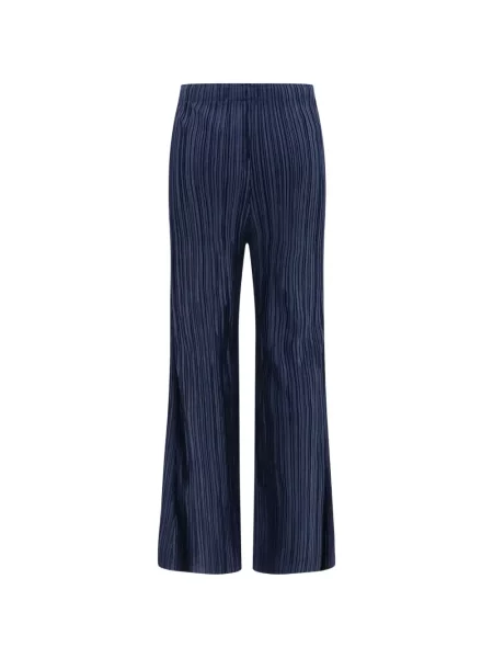 Pantaloni palazzo Gongdid Design albastru