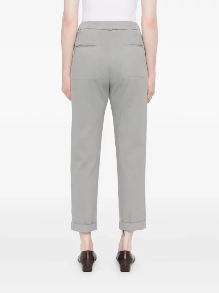 Pantaloni Peserico plisate gri