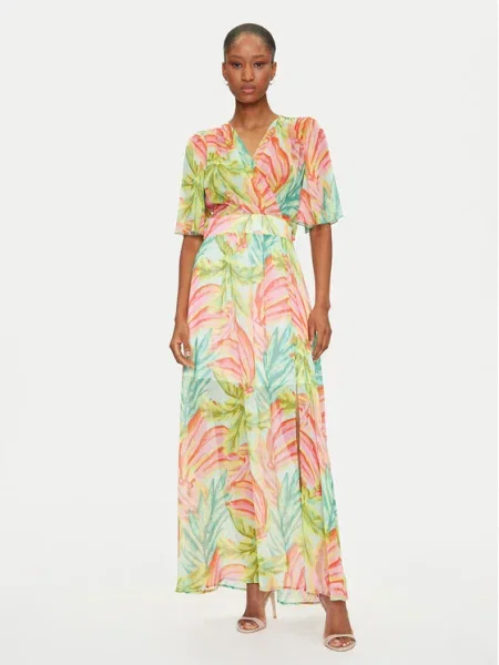 Morgan rochie RCARI.F maxi evazati RCARI.F verde