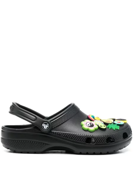 Saboți Crocs slingback negru