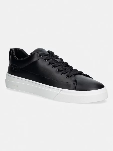 Baldinini sneakers pentru bărbați din piele negru