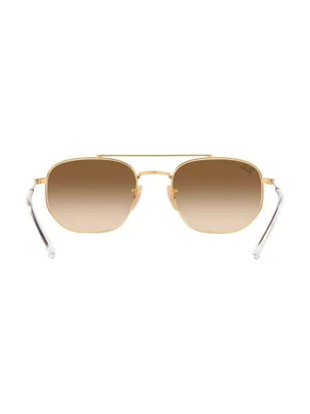 Ray-Ban Akcesoria unisex Żółty 57 MM Autentyczne Okulary z Najwyższą Jakością brązowe