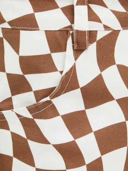 Pantaloni Résumé maro