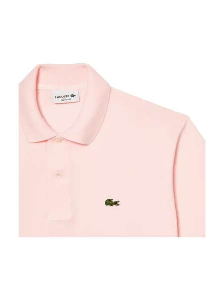 Koszulka polo Lacoste różowa